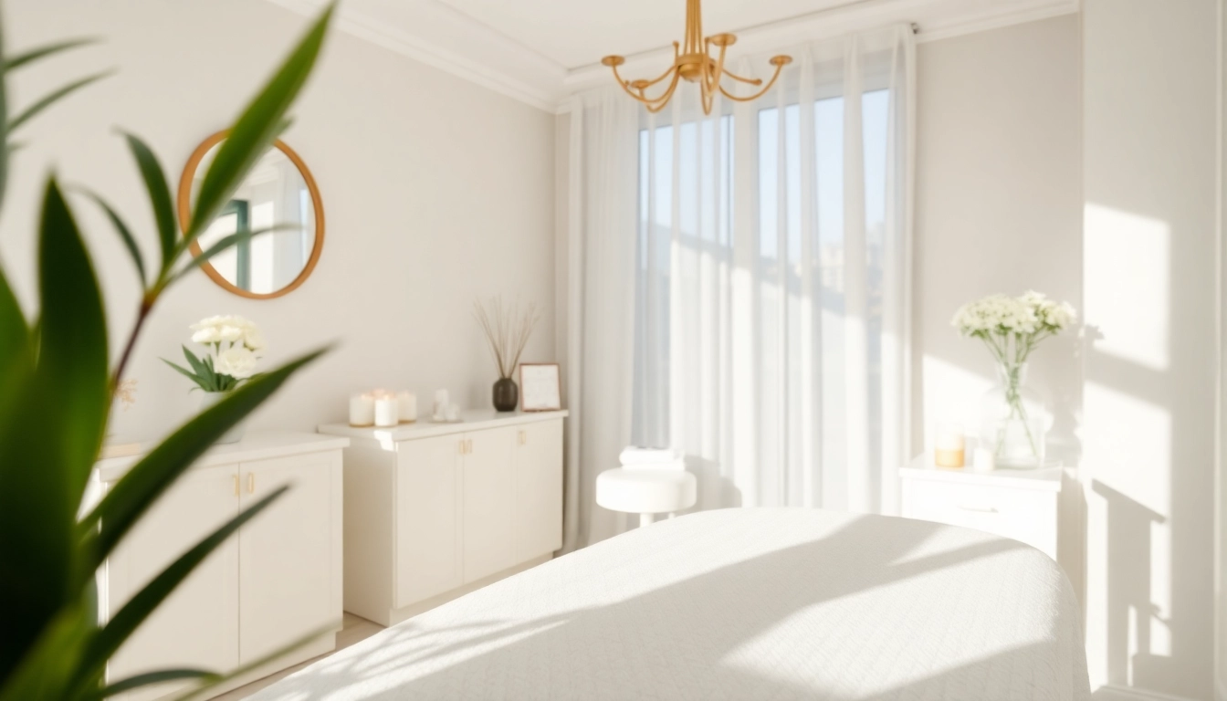 Experience Faltenbehandlung Zürich in a calming beauty treatment room designed for comfort and peace.