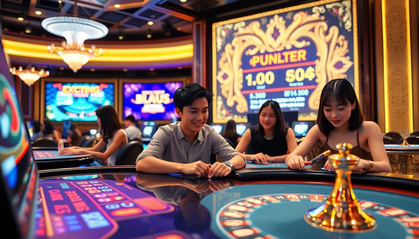 Experience thrilling gameplay at an online casino Singapore with bright promotions and engaged players.