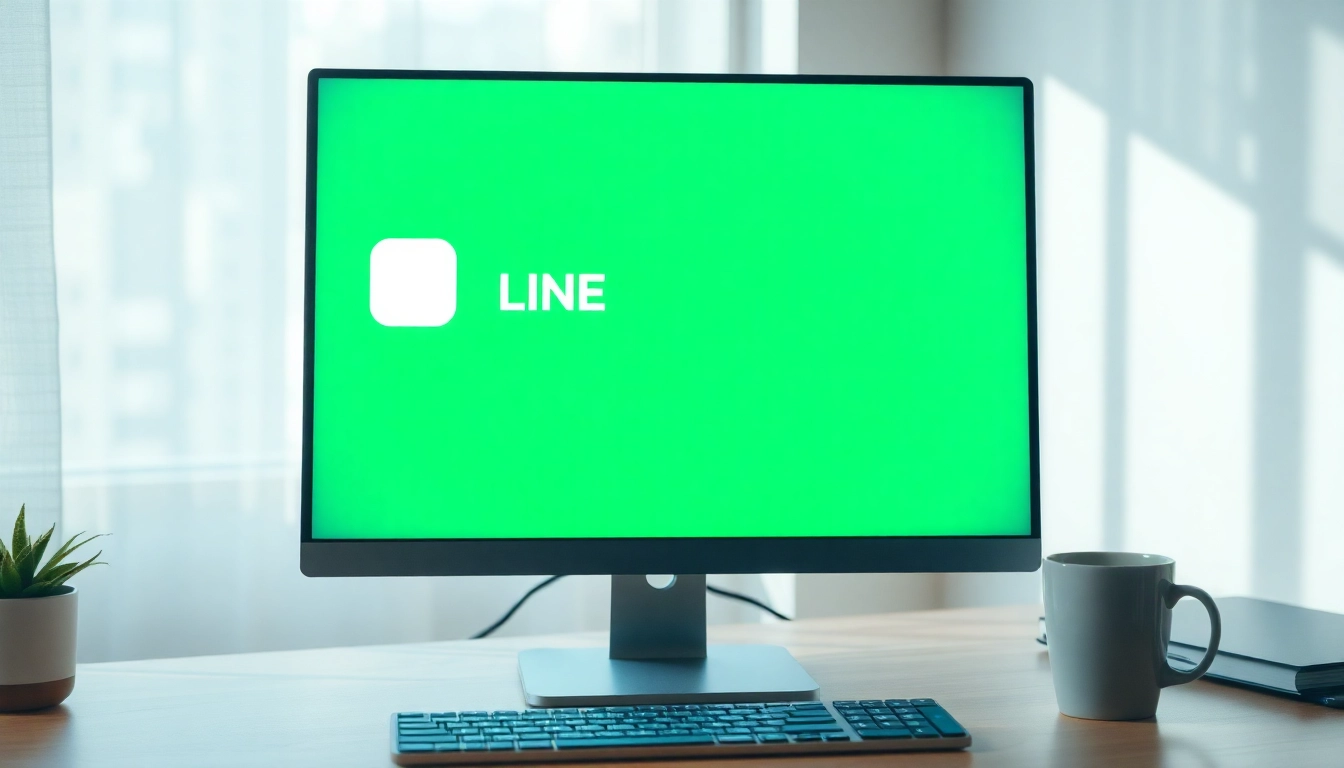 Download the LINE app on your computer with a user-friendly interface and vibrant design.