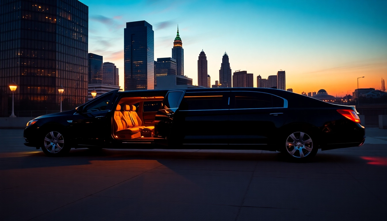 Experience premier car service Atlanta in a luxurious limousine with plush interiors and expert chauffeur.