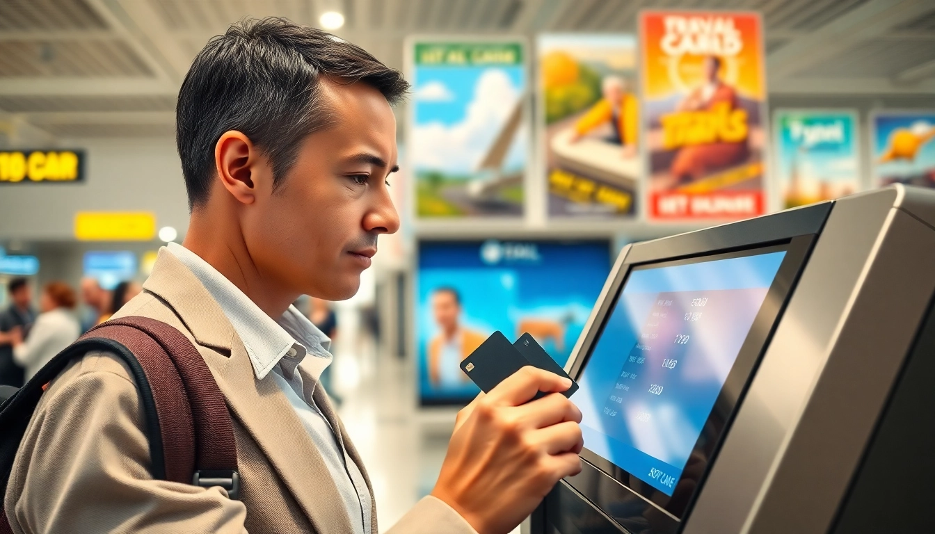 Discover which item is a benefit of using the travel card while traveling with ease and professionalism.