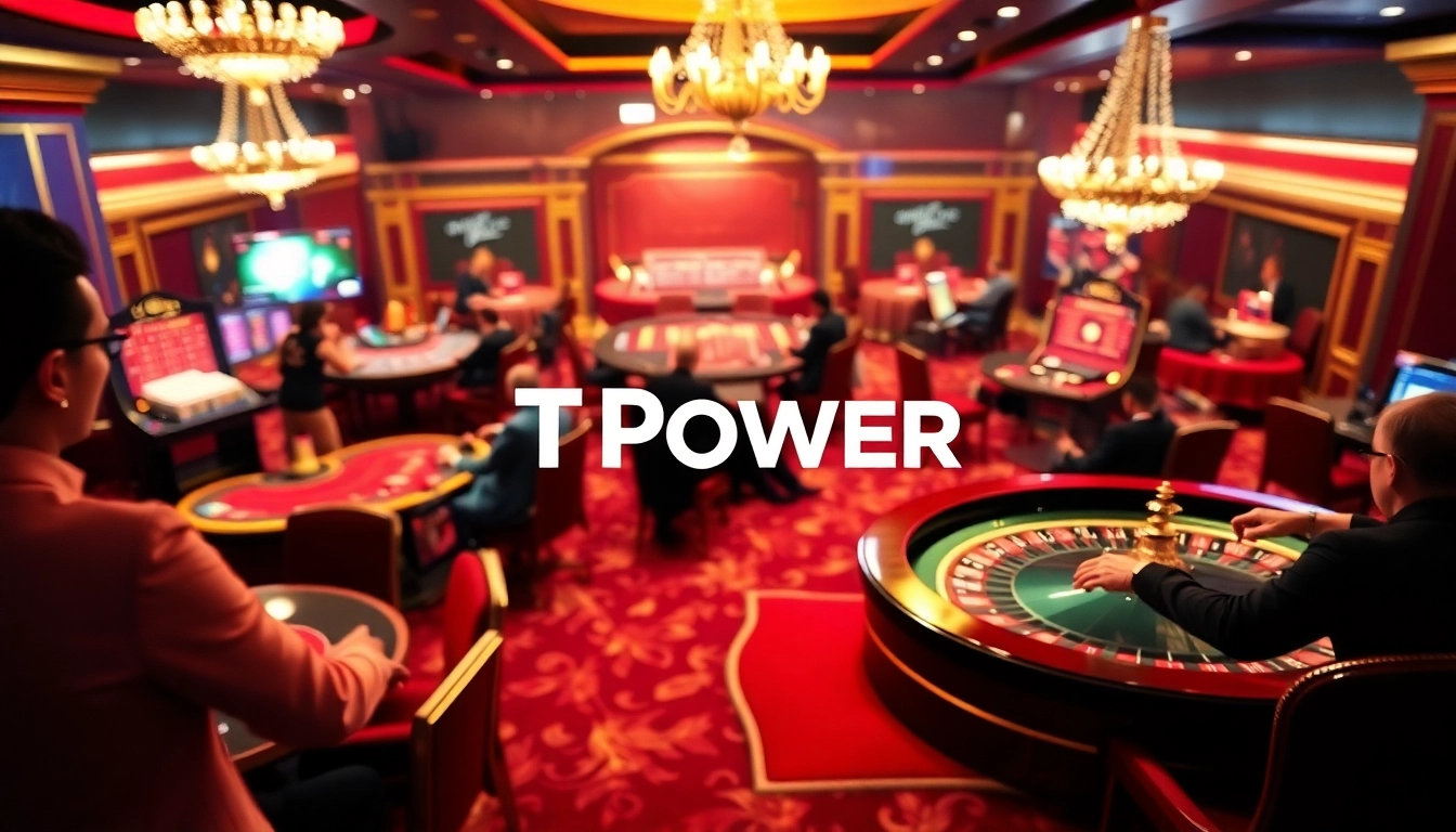 Experience the thrill of TPower casino with engaging games and a luxurious online atmosphere.