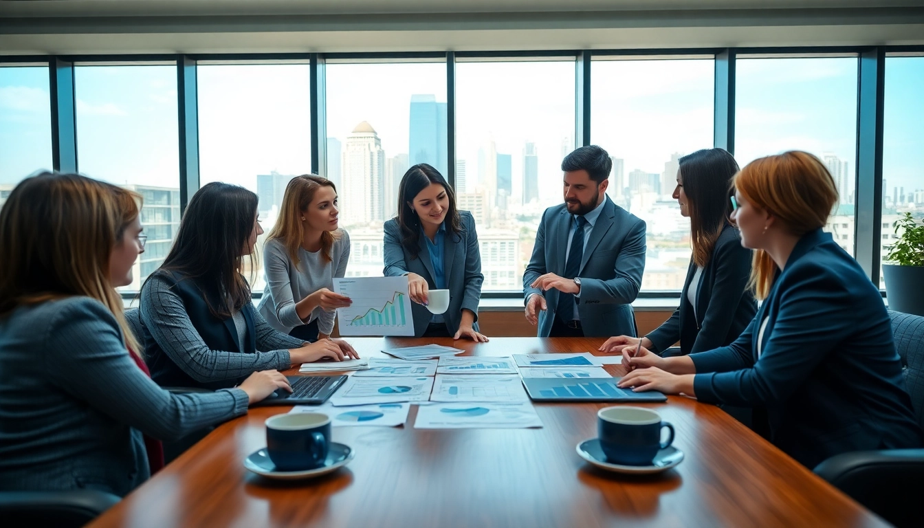 Analyze ERC tax credits during a professional business meeting with diverse team members.