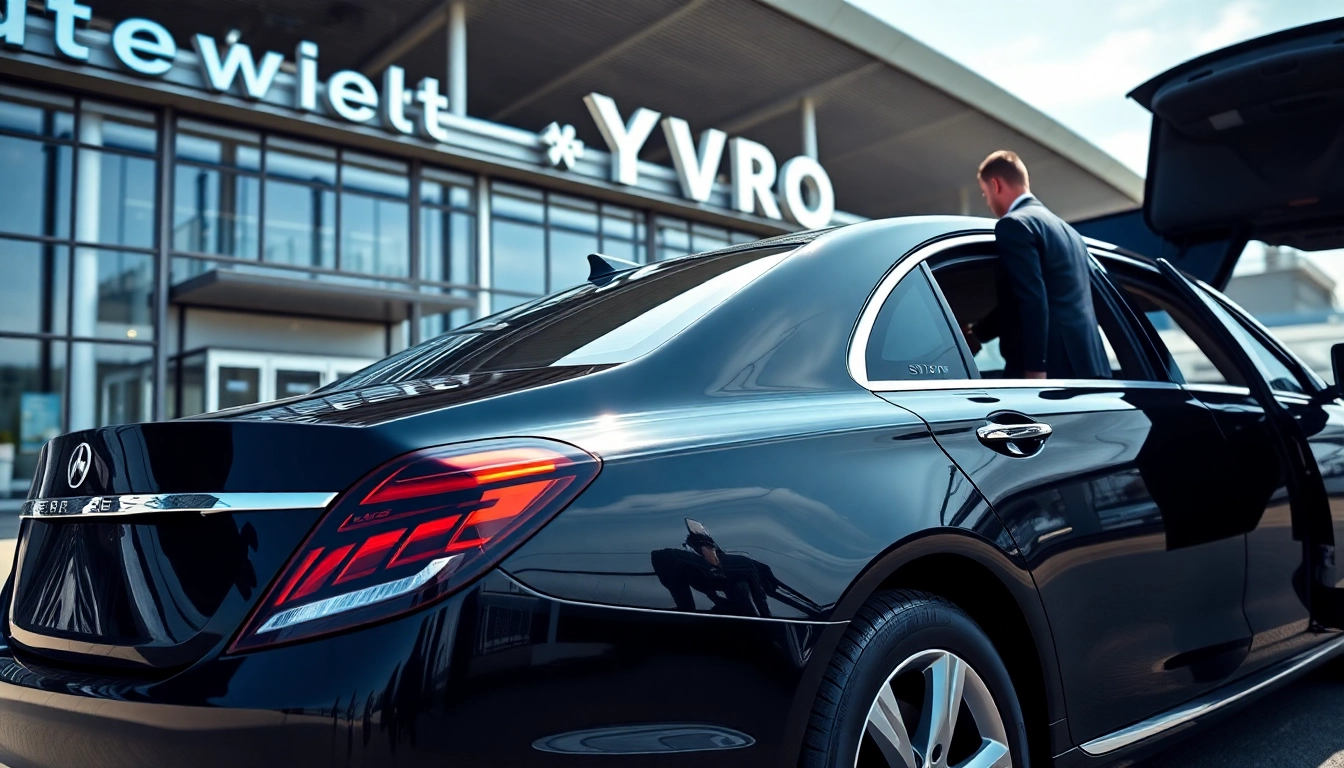 Experience top-tier Vancouver airport car service with a luxury vehicle awaiting at YVR.