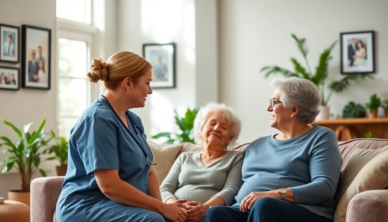 Providing in home care austin tx with compassionate caregivers supporting seniors in a warm setting.