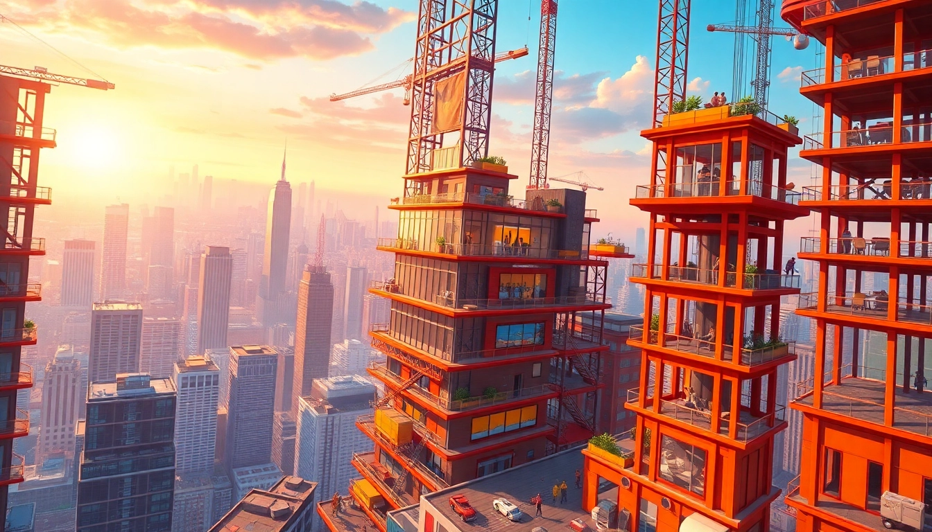 Experience the excitement as you play sim tower and build your skyscraper empire in a vibrant city setting.