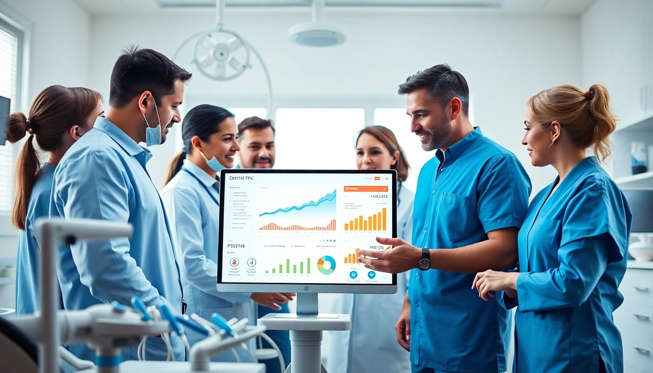 Engage patients through effective Dental PPC strategies in a vibrant dental office.