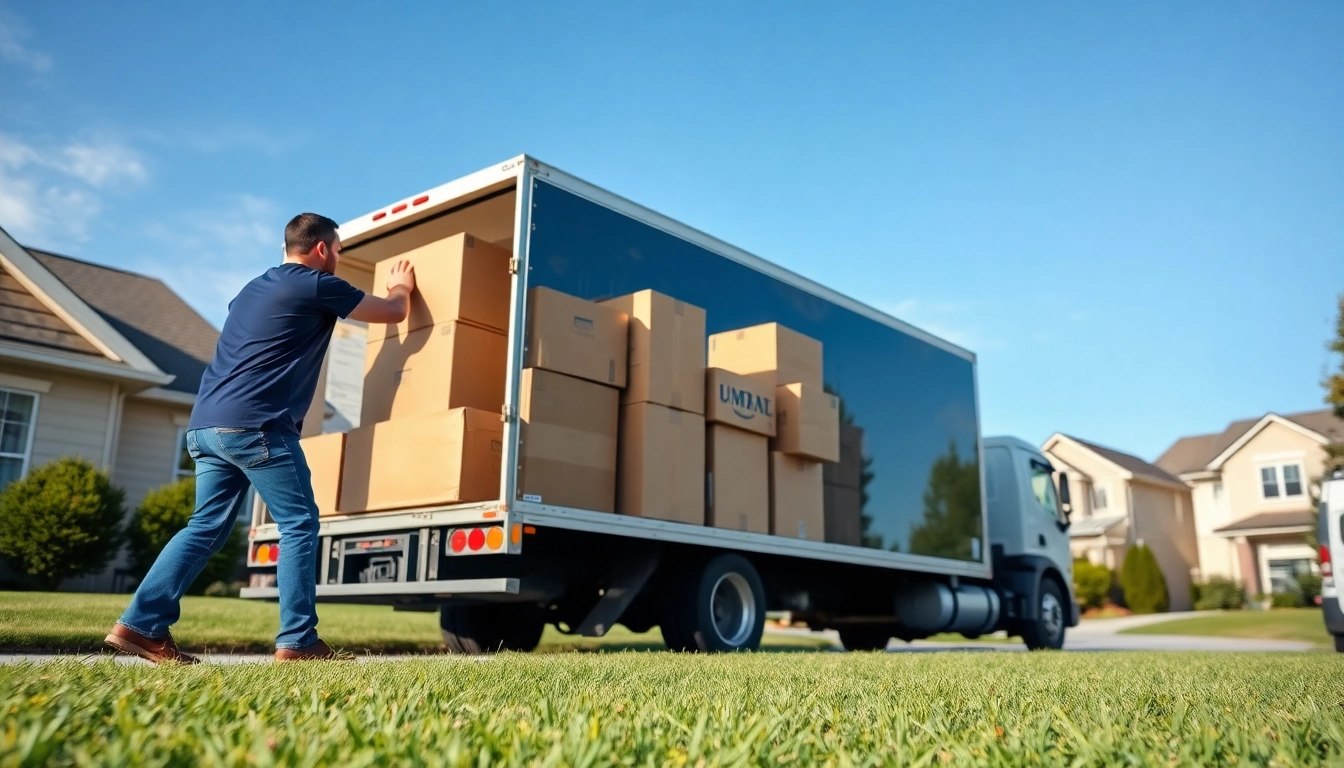 View movers from https://starvanlinesmovers.com efficiently relocating a family during a sunny day.
