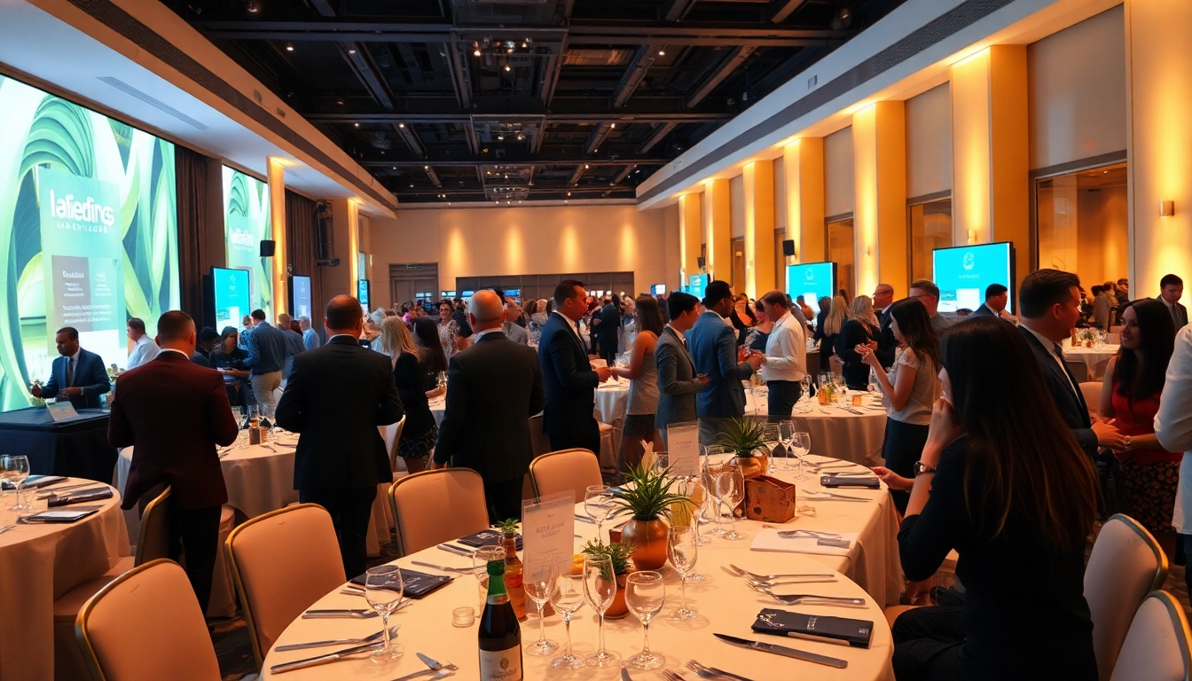 Capture moments of Miami Corporate Event Videography Photography with lively networking scenes at elegant gatherings.
