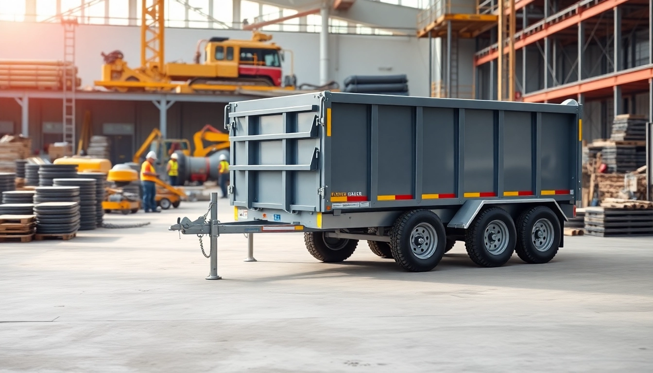 Find Quality Dumpster Trailers for Sale Tailored to Your Needs