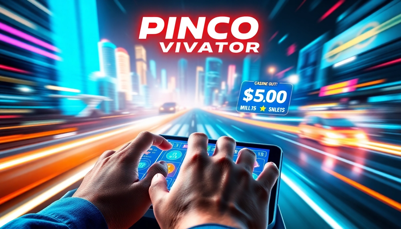 Play Pinco Aviator with exhilarating graphics and high-speed gameplay actions.