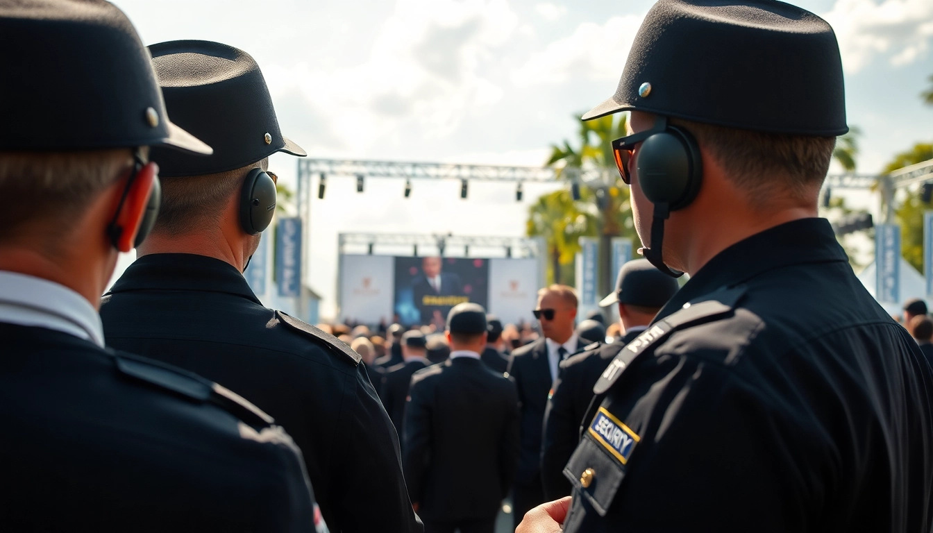 Secure and professional environment featuring Security Company Liverpool personnel managing an event.