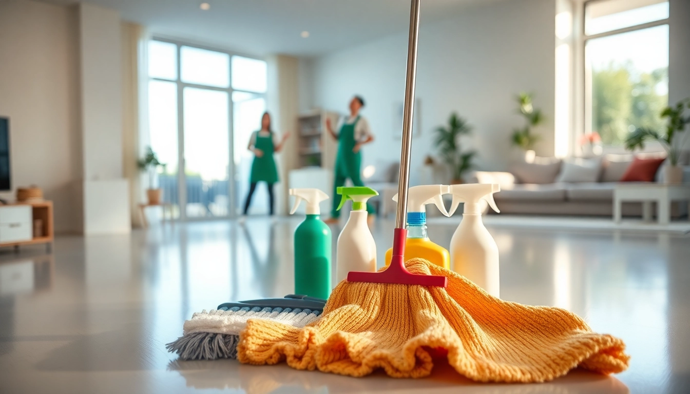Bond cleaning Brisbane team transforming an apartment into a pristine space.